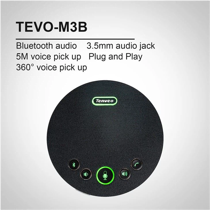 Tenveo Bluetooth konferencijski spikerfon sa 5M radijusa